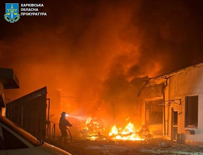Атака дронів по Харкову вночі 30 липня: