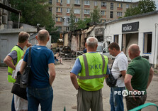 Руйнування після удару по Шевченківському району Харкова: фоторепортаж з місця події