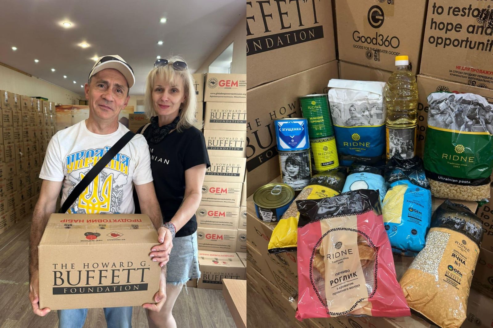 Надала допомогу родинам міста американська організація Global Empowerment Mission: Новини Харкова