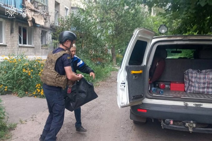 З Куп’янська вивезли 69-річного чоловіка під час обов’язкової евакуації