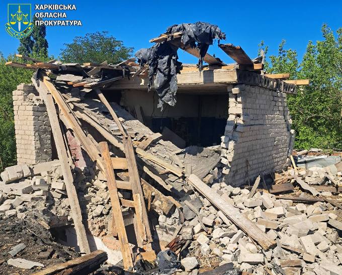 наслідки обстрілу Балаклії та Лимана