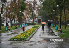 Дощовий вихідний у Харкові (фото)