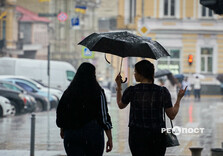 Дощовий вихідний у Харкові (фото)
