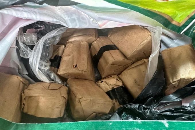 Кінологи 5-ої Слобожанської бригади «Скіф» вилучмлм зброю на блокпостах Харкова