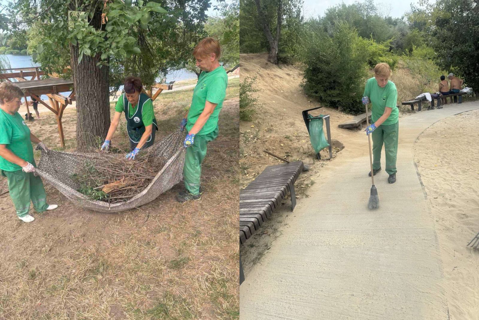 Впрядковують зелені зони міста комунальники: Новини Харкова