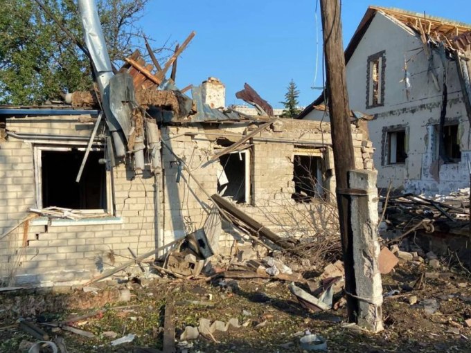 наслідки обстрілу харківської області