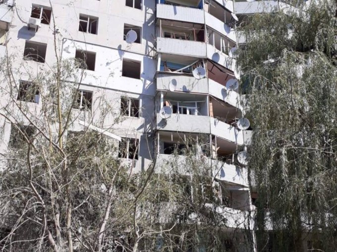 наслідки обстрілу харківської області