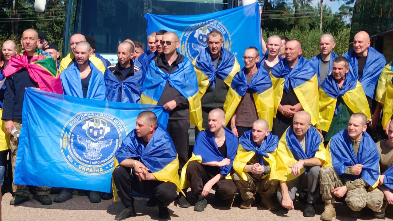 З російського полону повернулися 84 українці