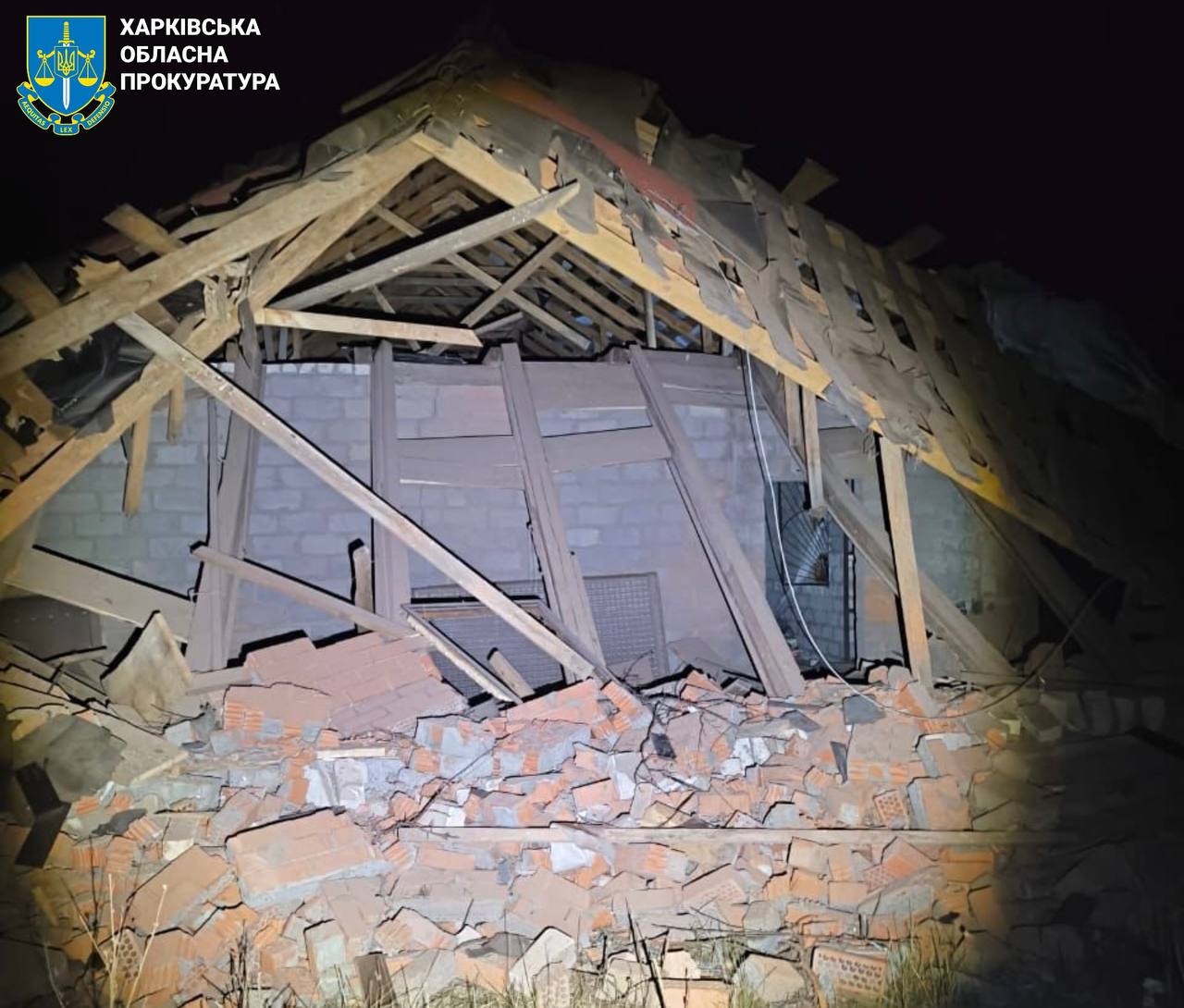 Постраждали двоє людей, зруйновані будинки внаслідок ворожих ударів: Новини Харкова