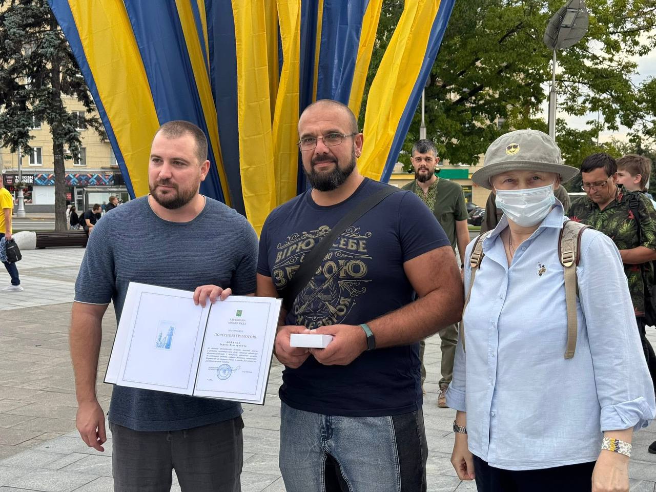 У Харкові відзначили ветеранів з нагоди свята