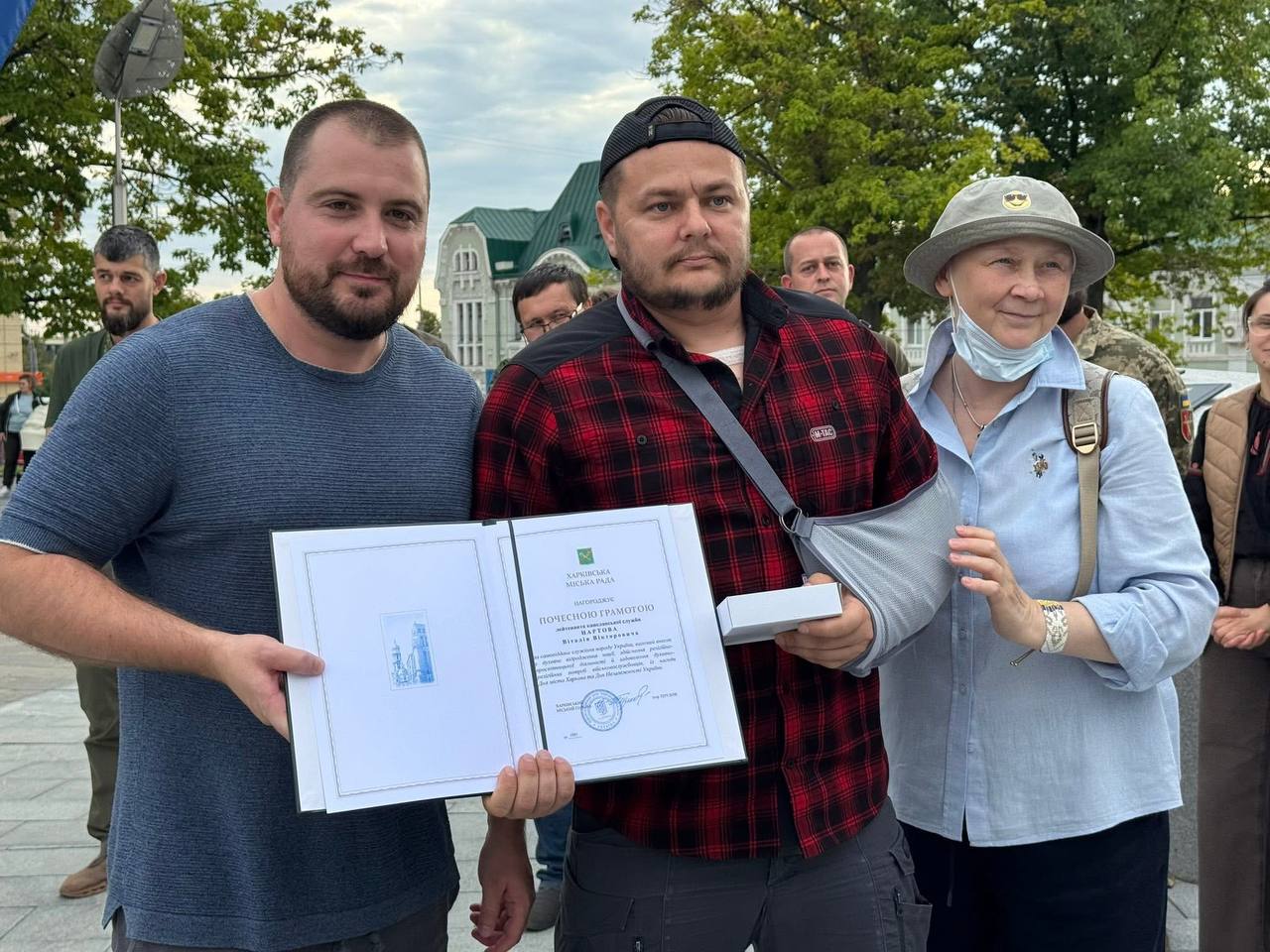 У Харкові відзначили ветеранів з нагоди свята