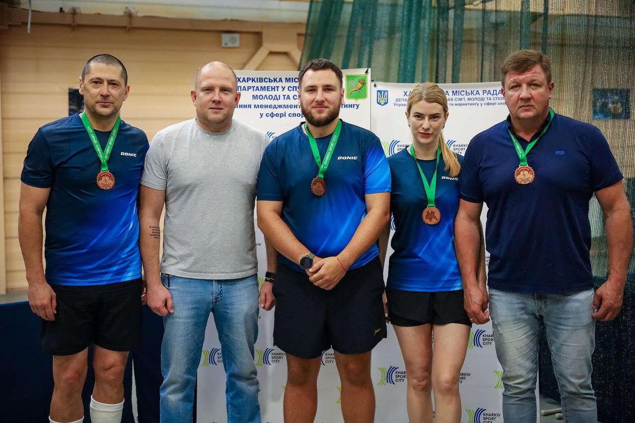 Стали відомі переможці тенісного турніру традиційних змагань  «Битва Департаментів»: Новини Харкова