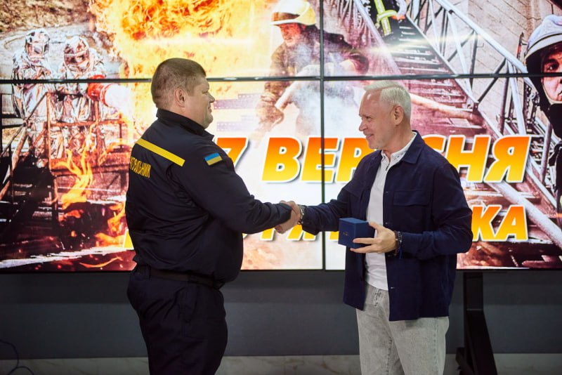 Привітав з професійним святом та відзначив харківських рятувальників Ігор Терехов: Новини Харкова