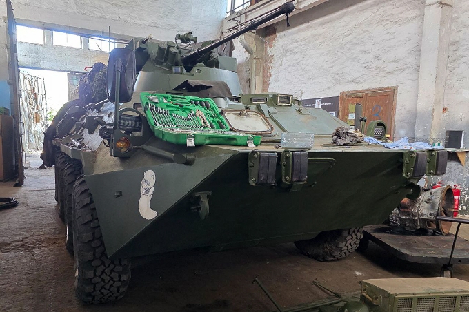 Ремонт і захист техніки у 5-й Слобожанській бригаді «Скіф»