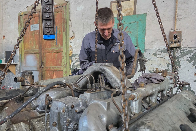 Ремонт і захист техніки у 5-й Слобожанській бригаді «Скіф»