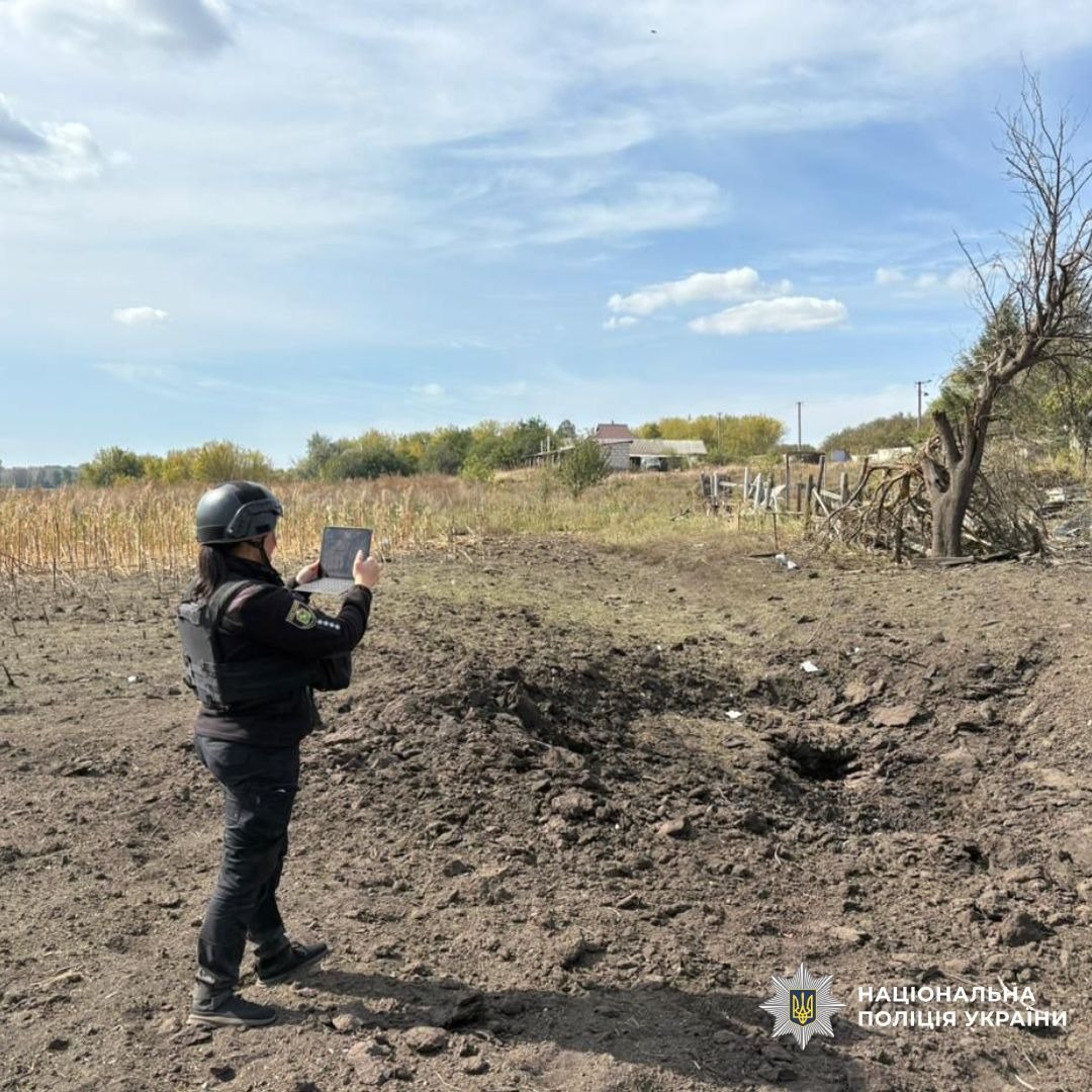 Показали наслідки ворожих ударів по селащах правоохоронці: Новини Харкова