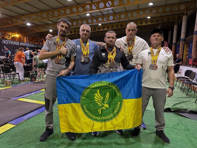 Слобожанські «Скіфи» здобули 21 медаль на Strong Spirits Games–2025
