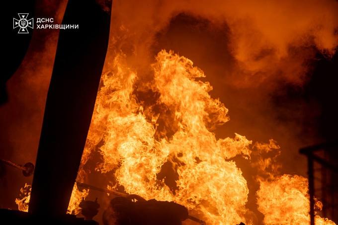 У Харкові за ніч – 25 ударів дронами по Немишлянському району