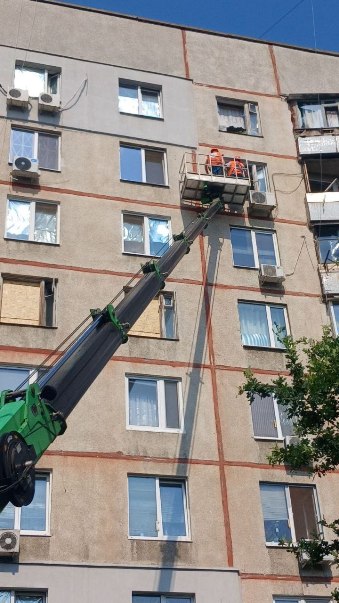 У Харкові «Харківжитлобуд» закрив контури 56 пошкоджених обстрілами будинків