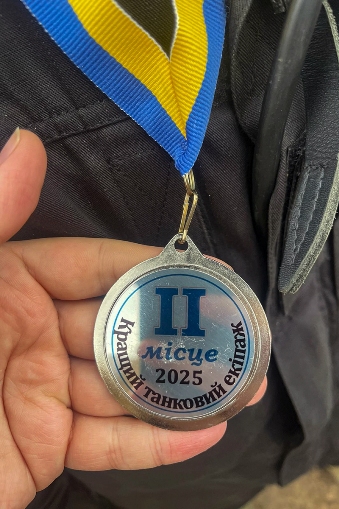 Танкісти 5 Слобожанської бригади «Скіф» НГУ стали срібними призерами змагань на кращий екіпаж