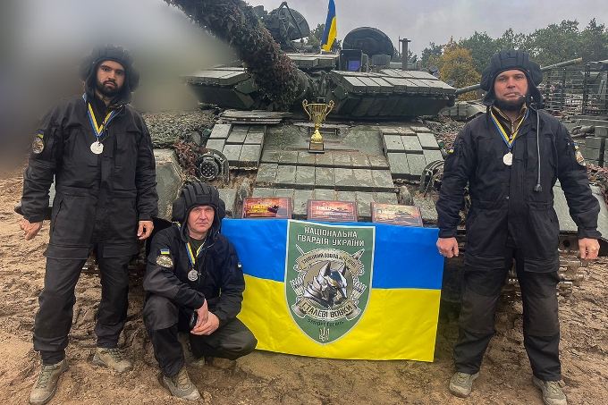Танкісти 5 Слобожанської бригади «Скіф» НГУ стали срібними призерами змагань на кращий екіпаж
