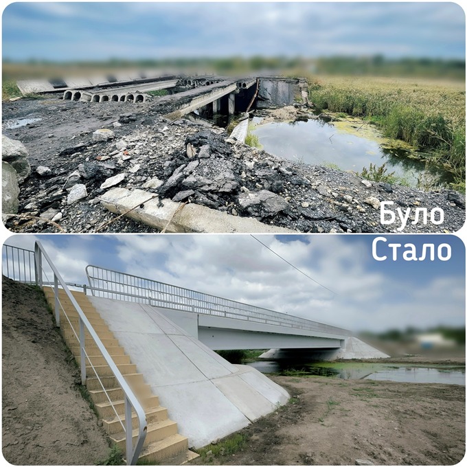 На Харківщині після реконструкції відкрили ще два мости, зруйновані під час війни