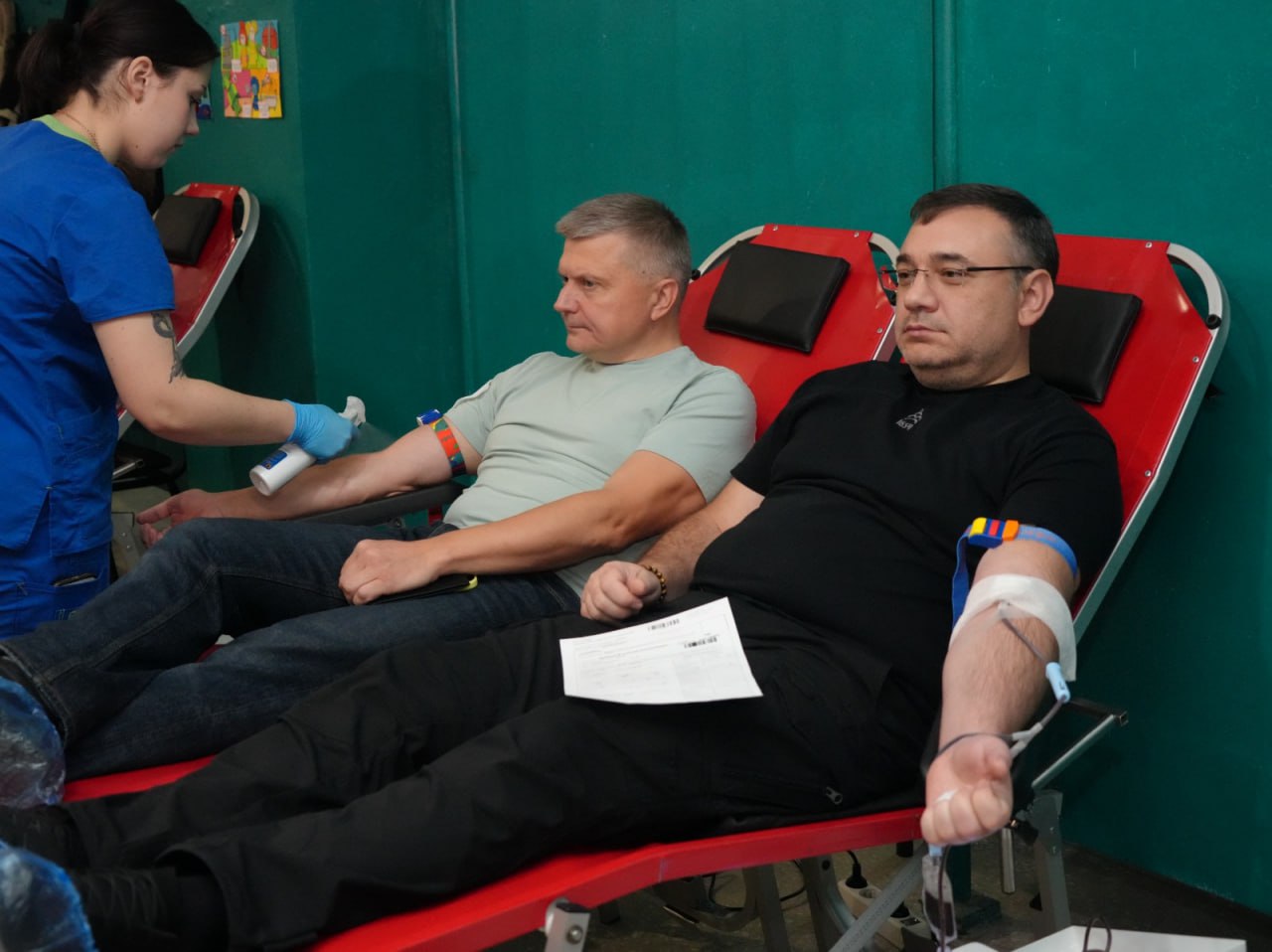 Десятки енергетиків здали донорську кров у Харкові