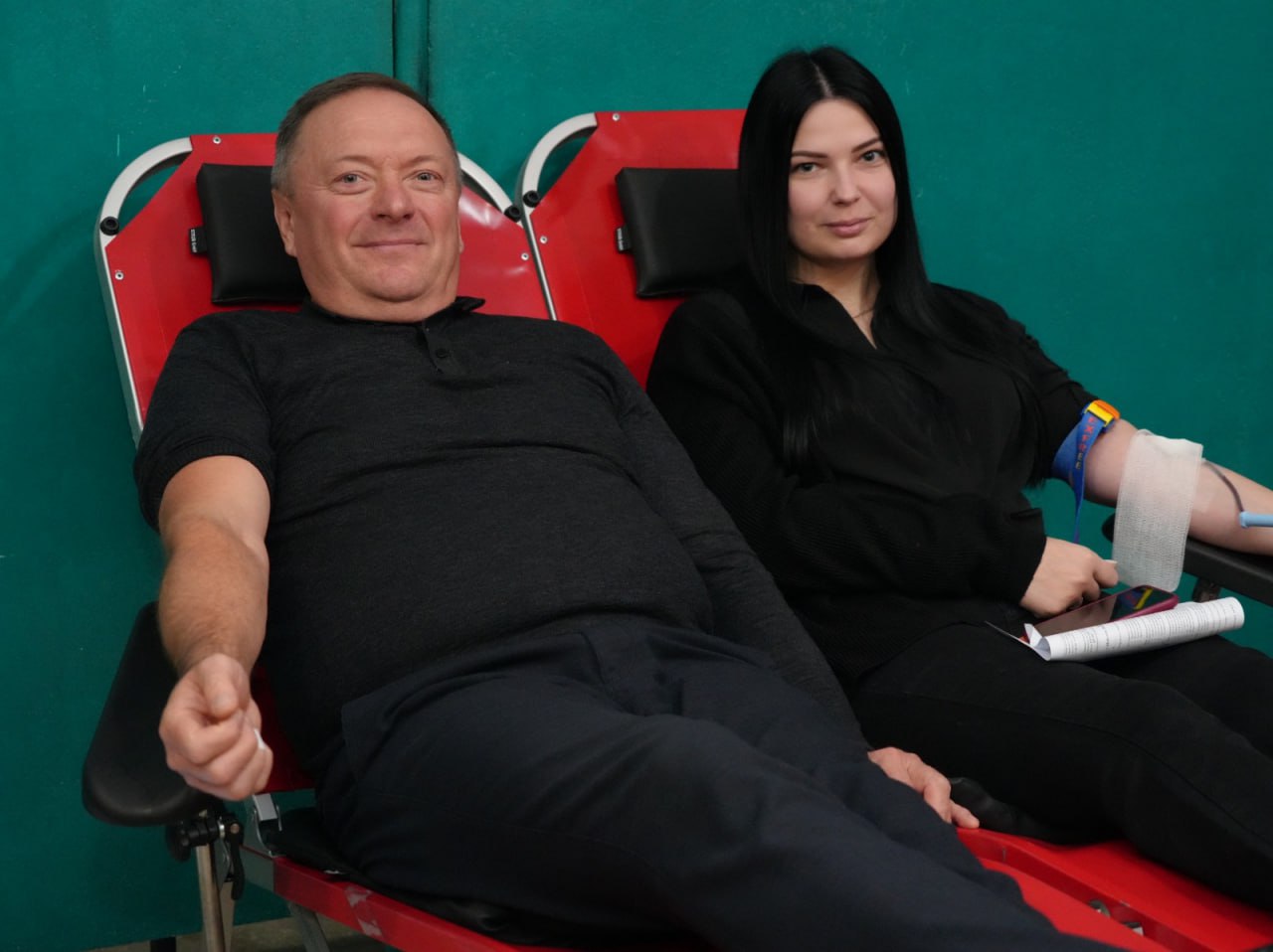 Десятки енергетиків здали донорську кров у Харкові