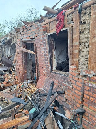 Новини Харкова: «Шахед» влучив у будинок у селі Орелька