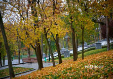 Похмурий осінній день у Харкові (фото)