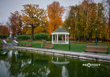 Похмурий осінній день у Харкові (фото)