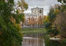 Похмурий осінній день у Харкові (фото)