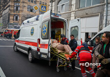Наслідки прильоту по дитячому садку у Холодногірському районі Харкова (фото)