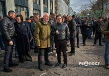 Наслідки прильоту по дитячому садку у Холодногірському районі Харкова (фото)