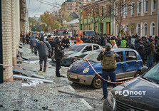 Наслідки прильоту по дитячому садку у Холодногірському районі Харкова (фото)