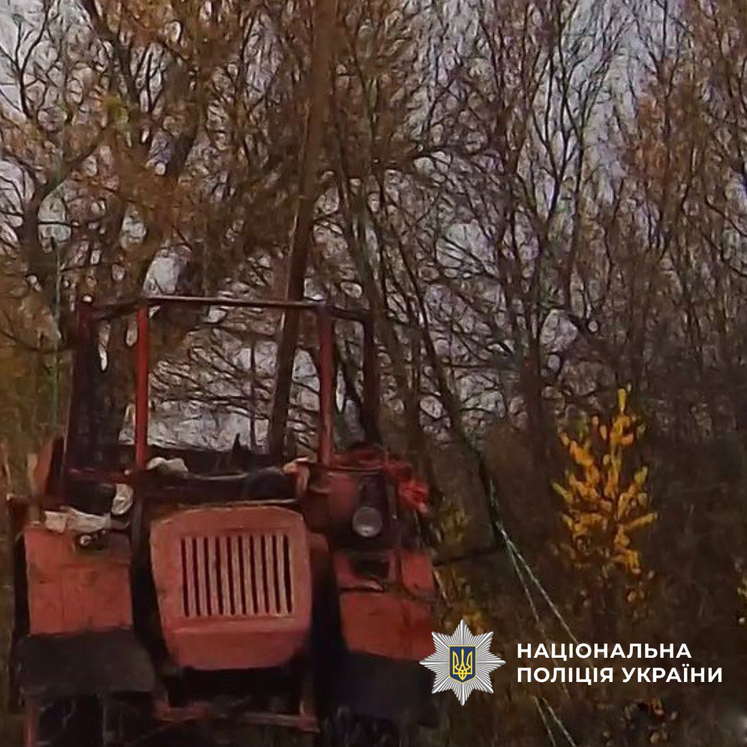 Ворожий дрон атакував трактор