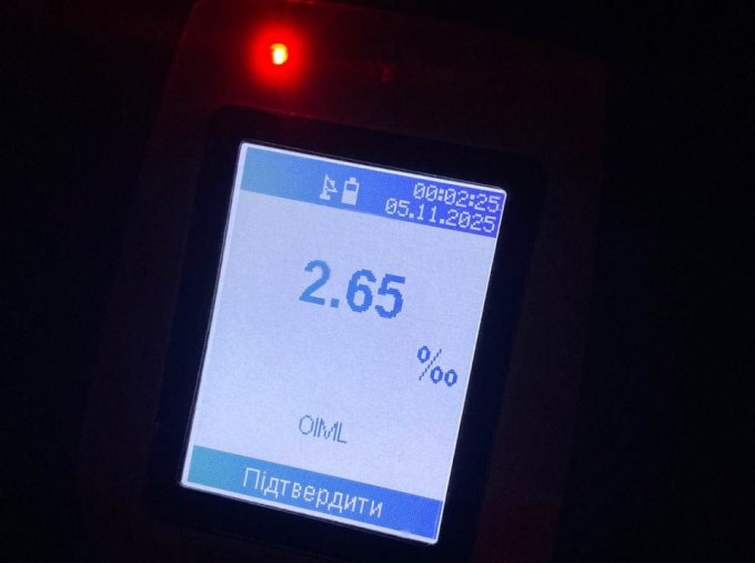 У Харкові п’яний водій намагався відкупитися від патрульних