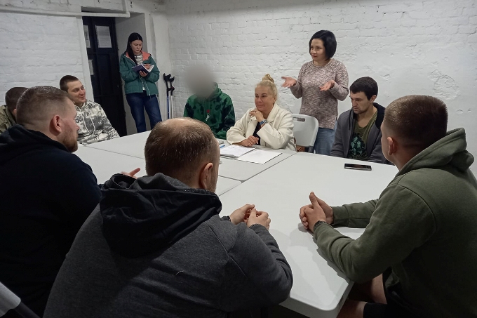 Новини Харкова: психологічна підтримка бійців 5 Слобожанської бригади «Скіф»