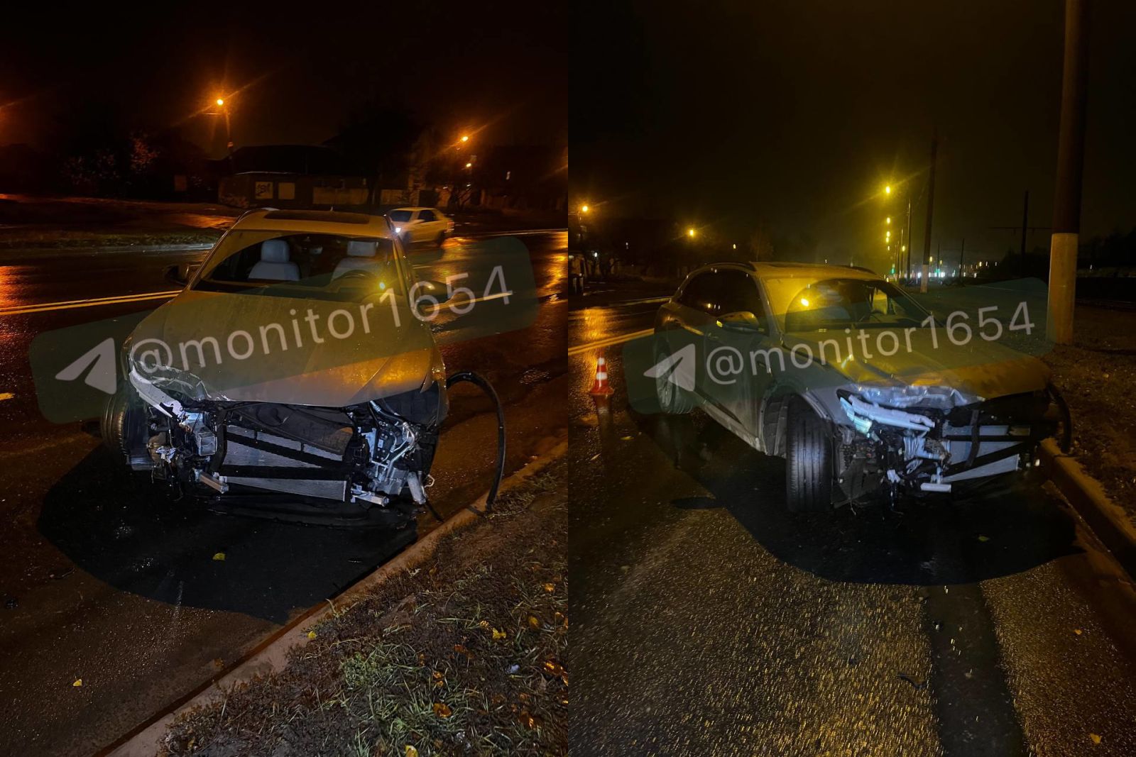 Зіткнулися мікроавтобус та легковик на міській магістрали: Новини Харкова