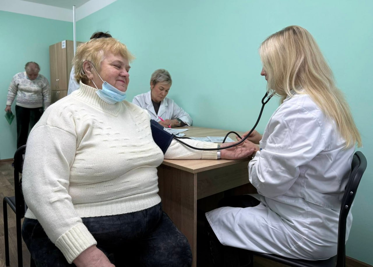 Провели медогляд переселенців лікарі: Новини Харкова