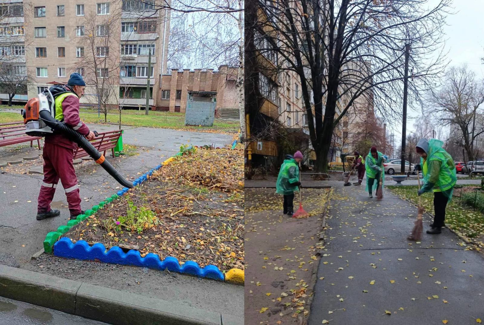 Впорядковують двори міста комунальники: Новини Харкова