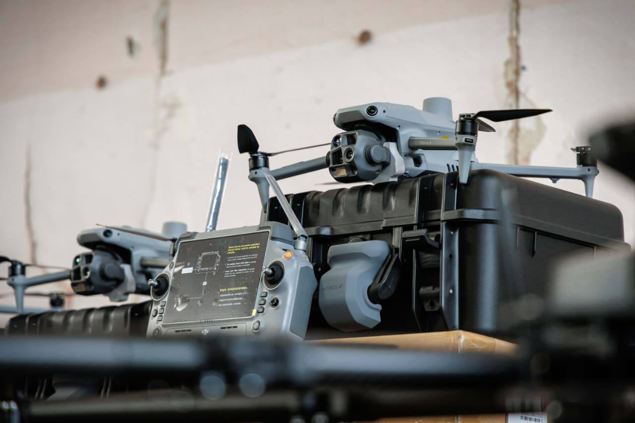 На Харківщині посилили українських військових дронами