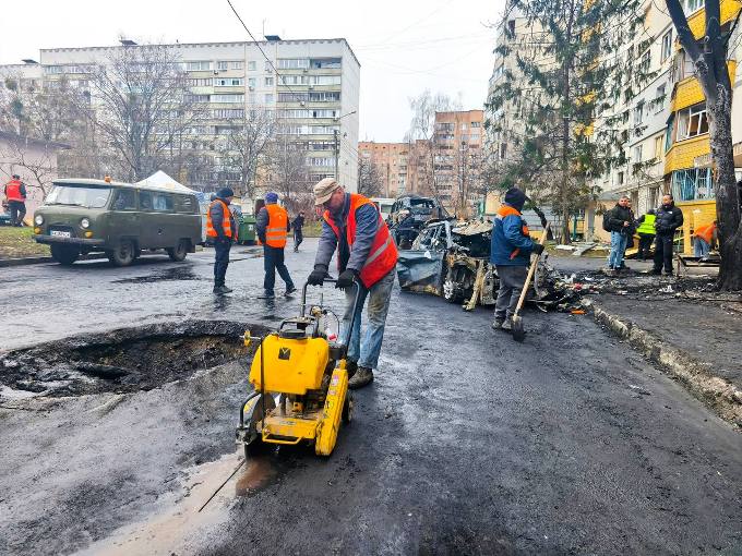 в ніч на 19 листопада російські війська здійснили масовану атаку по Харкову