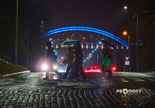 Харків дощовим осіннім вечором (фото)