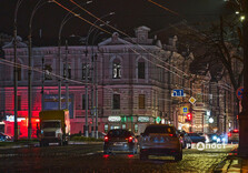 Харків дощовим осіннім вечором (фото)