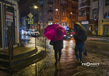 Харків дощовим осіннім вечором (фото)