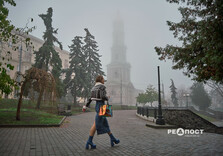 Ранковий туман у Харкові (фото)