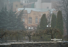 Ранковий туман у Харкові (фото)