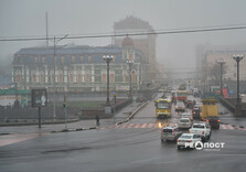 Ранковий туман у Харкові (фото)
