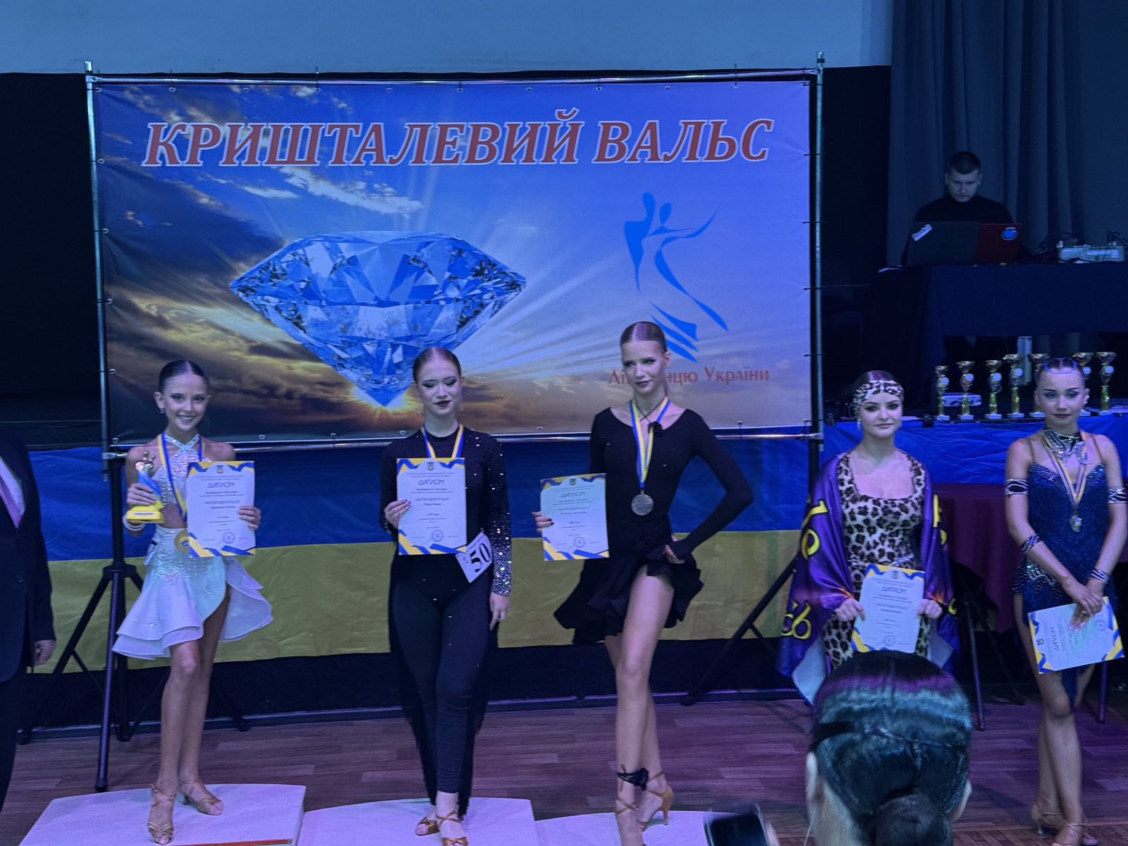 Стала двічі чемпіонкою України серед учнів та студентів зі спортивних танців Уляна Харламова: Новини Харкова